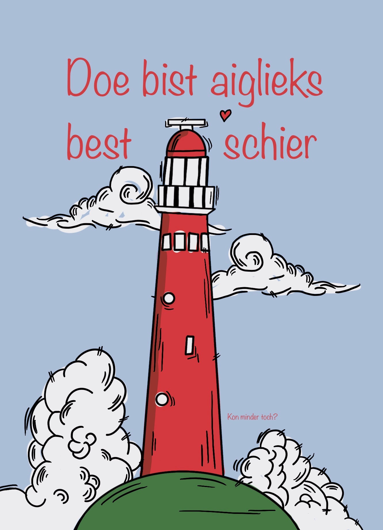 Gronings kerstkaartje